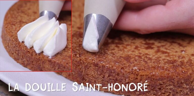 Comment faire une poche à douille avec embout ?