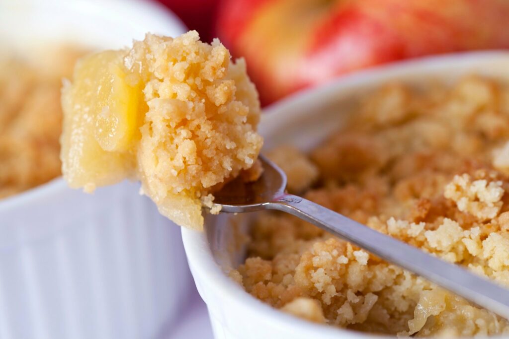 Comment garder le croustillant d'un crumble