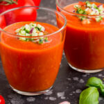 Comment manger un gaspacho de tomate ?