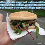 Comment manger un hamburger à l'envers ?