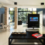 Comment mettre une télé au milieu d'une pièce ?