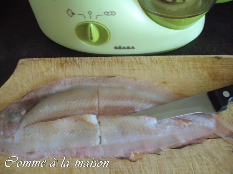 Comment mixer poisson pour bébé ?