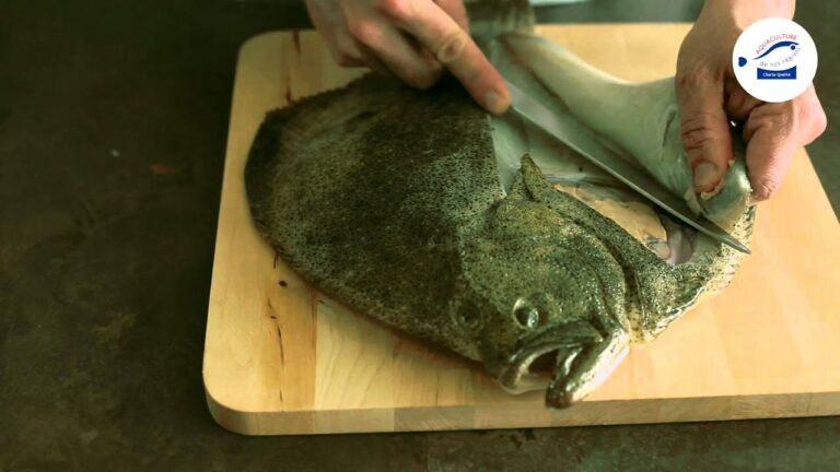 Comment nettoyer et vider un turbot ?