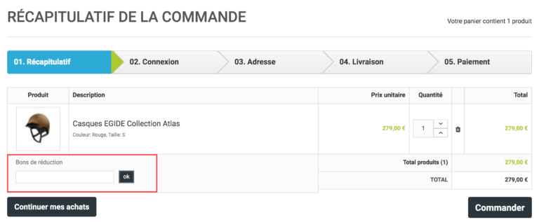 Comment obtenir code promotionnel ?
