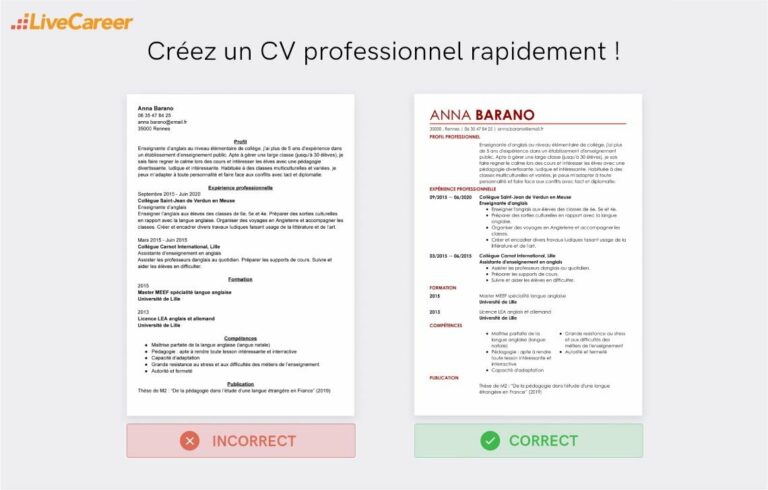 Comment on appelle un CV en anglais ? Comment on appelle un CV en anglais ?