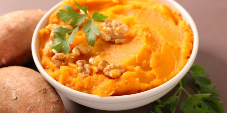 Comment parfumer une purée de patate douce ?