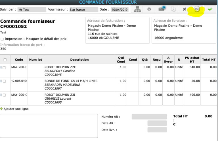 Comment passer une commande auprès d’un fournisseur ? Comment passer une commande auprès d'un fournisseur ?