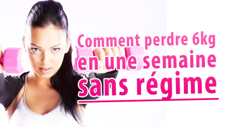 Comment perdre 2 à 3 kilos en 1 semaine ?