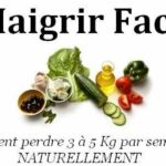 Comment perdre 5 kg en 1 semaine naturellement ?