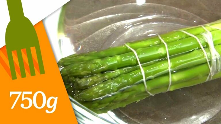 Comment préparer les asperges vertes ?