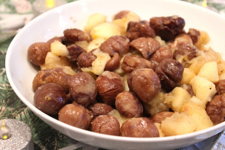 Comment préparer les marrons en accompagnement ?