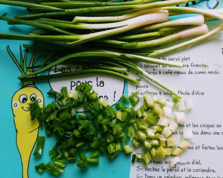 Comment préparer les oignons nouveaux ?