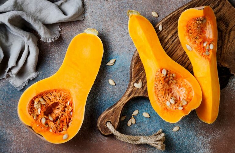Comment préparer une courge butternut ?