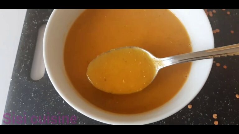 Comment préparer une soupe aux lentilles ?