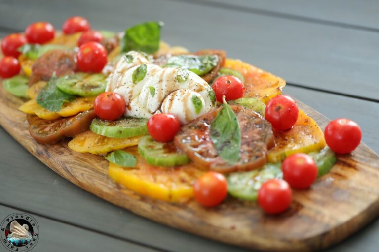 Comment présenter tomates mozzarella ?