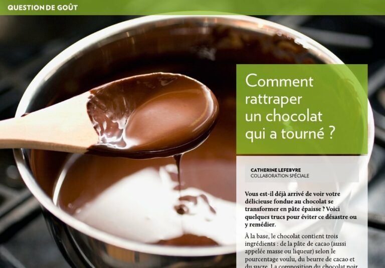 Comment rattraper une fondue qui a tranché ? Comment rattraper une fondue qui a tranché ?