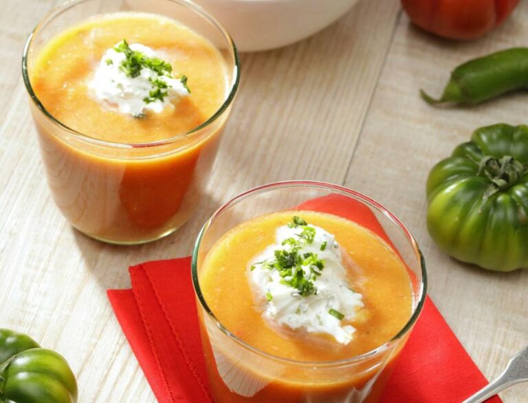 Comment s'appelle le gaspacho andalou ?