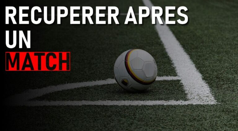 Comment se nourrir avant un match de foot ?