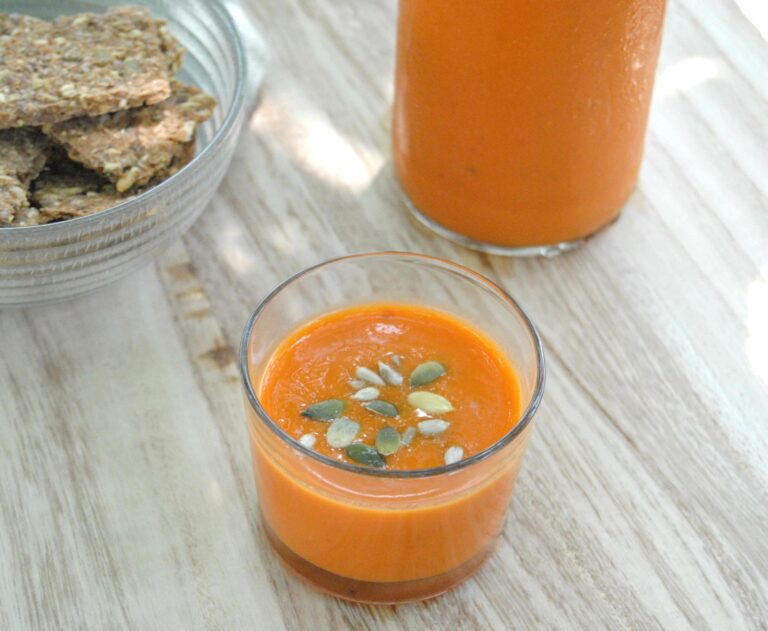 Comment servir un gaspacho en entrée ?