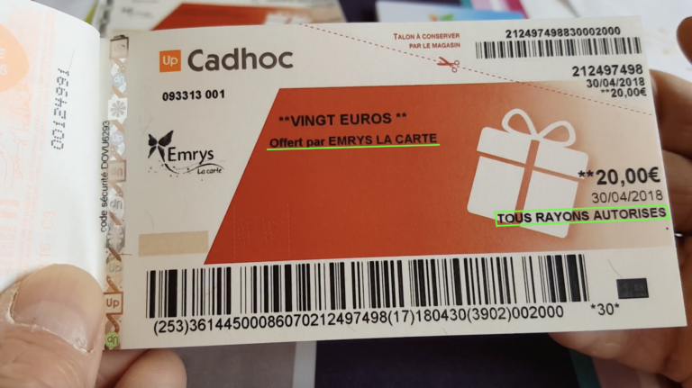 Comment utiliser la carte cadeau La Redoute ?