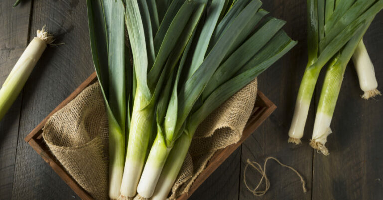 Comment utiliser la partie verte du poireaux ?