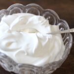 Comment utiliser un reste de crème chantilly ?