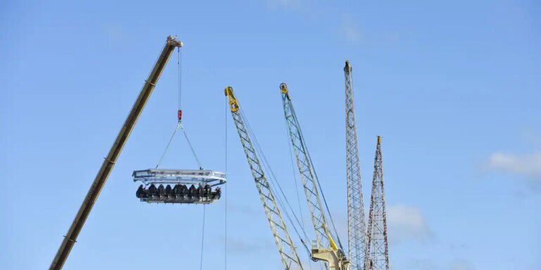 Le restaurant éphémère "Dinner in the sky" de retour en juin dans le ciel bruxellois