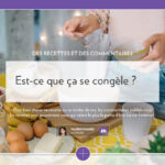 Est-ce que la chantilly se congèle ?