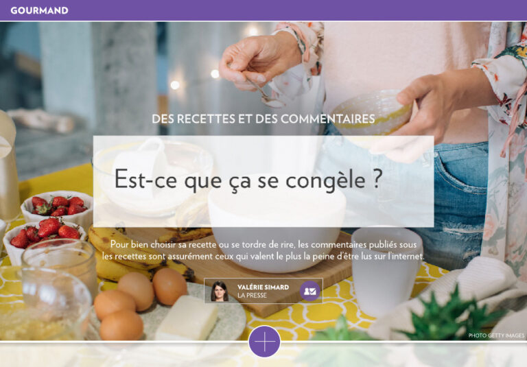 Est-ce que la chantilly se congèle ?