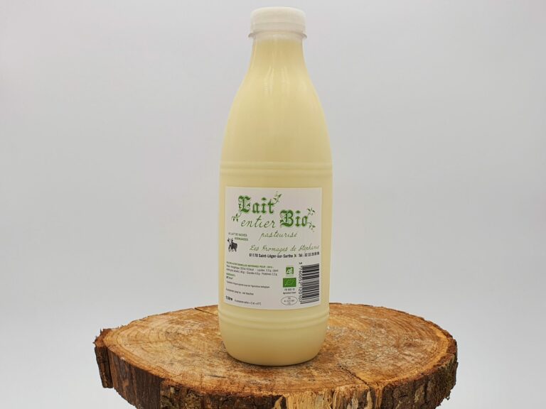 Est-ce que le lait entier est pasteurisé ?