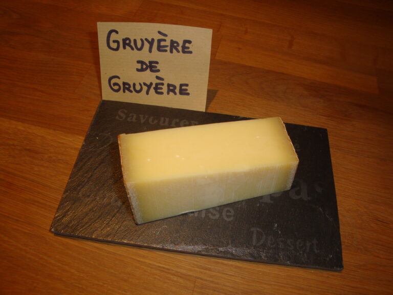 Où est fabriqué le Gruyère AOP ?