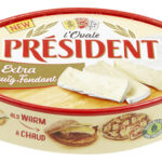 Où est produit le Brie de la marque Président ?