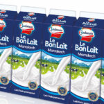 Où est produit le lait Lactantia ?