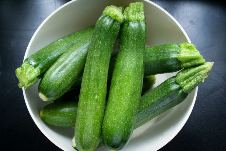 Où ranger les courgettes ?