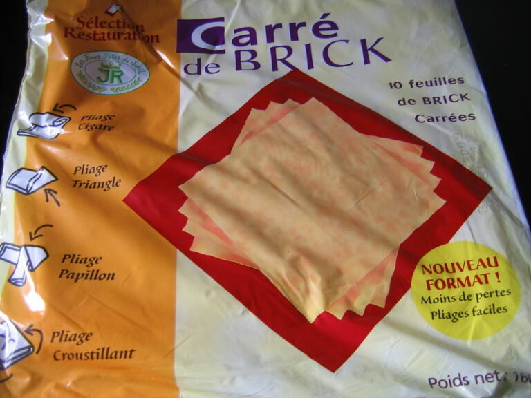Où trouver des feuilles de bricks ?
