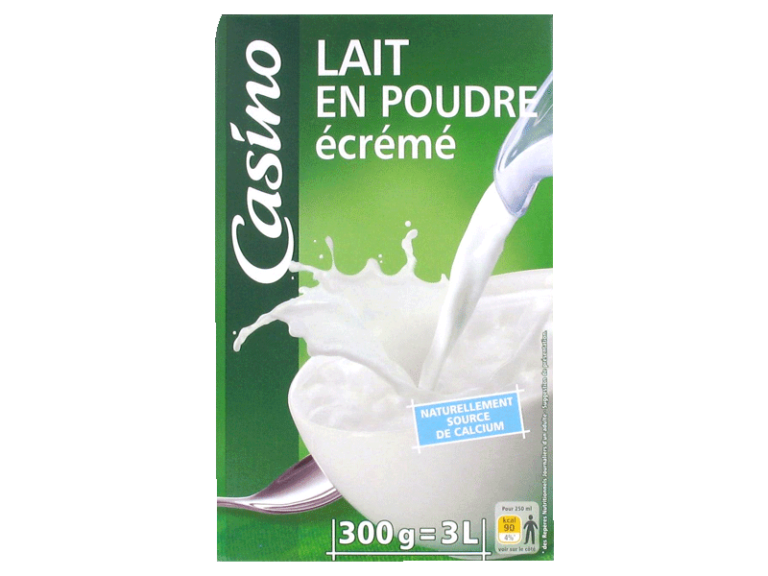 Où trouver du lait écrémé en poudre ?