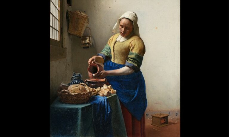 Pourquoi Johannes Vermeer a peint La Laitière ?