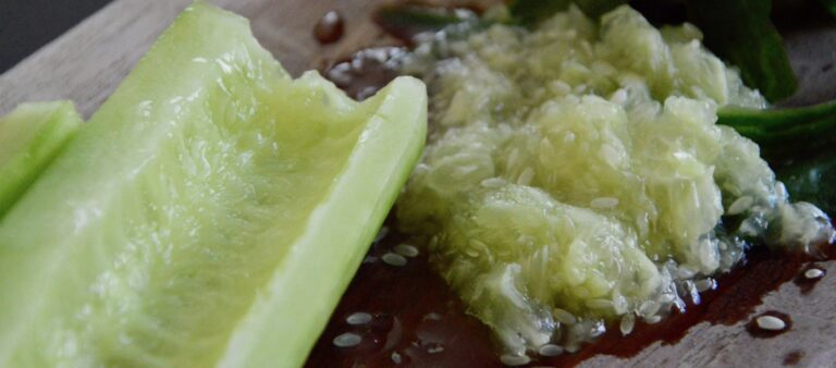 Pourquoi enlever les pépins du concombre ?