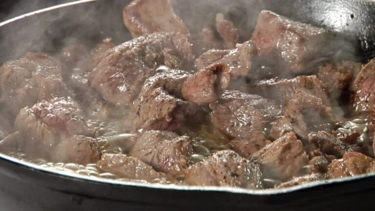 Pourquoi faire blanchir la viande ?