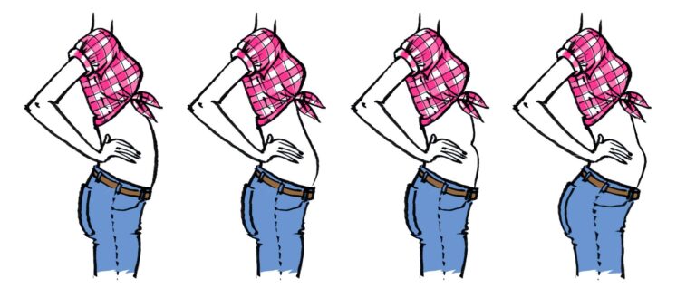 Pourquoi le haut de mon ventre est gonflé ?