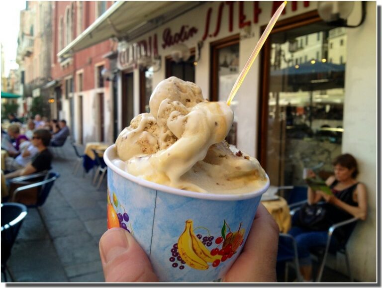 Pourquoi les glaces sont meilleures en Italie ?