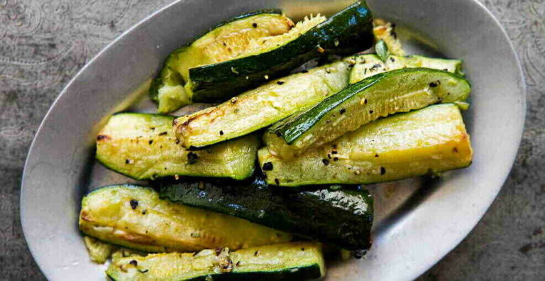 Pourquoi ne pas éplucher les courgettes ?