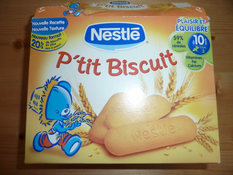 Quand commencer les biscuits pour bébé ?