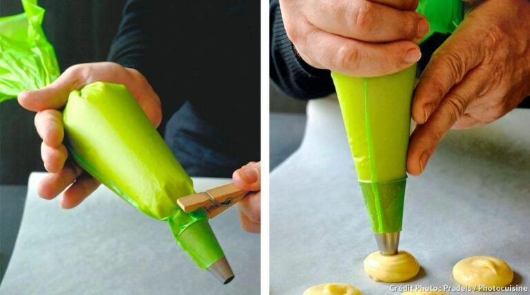 Quand on a pas de poche à douille ?