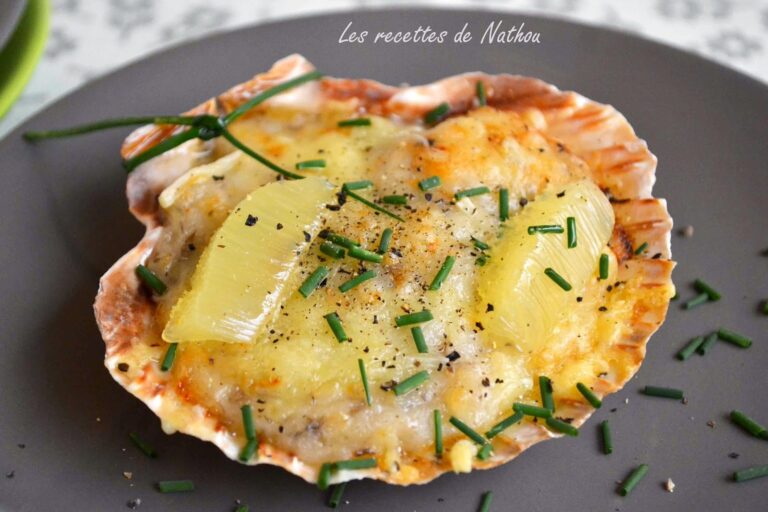 Quel accompagnement avec des St Jacques ?