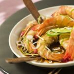 Quel accompagnement avec des crevettes marinées ?