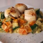 Quel accompagnement avec des noix de St-jacques ?