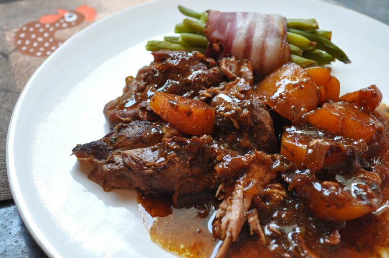 Quel accompagnement avec gigot 7h ?