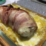 Quel accompagnement avec rôti de lotte au lard ?