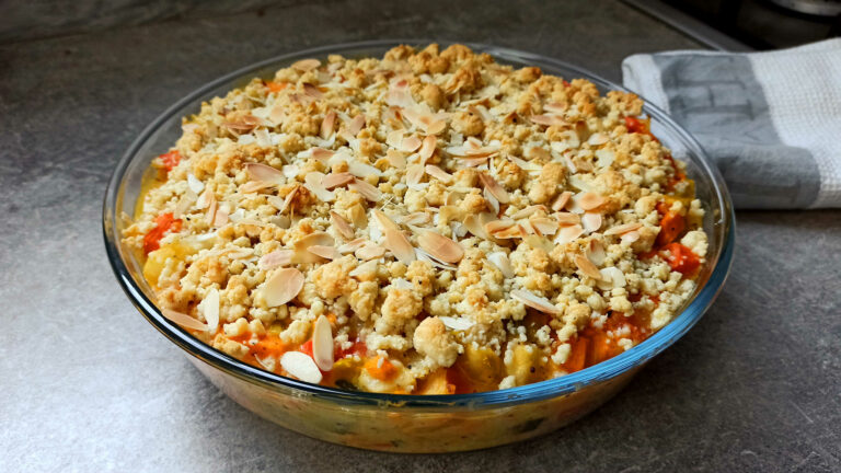 Quel accompagnement avec un crumble de légumes ?